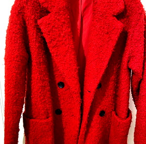 Teddy coat (Κόκκινο)