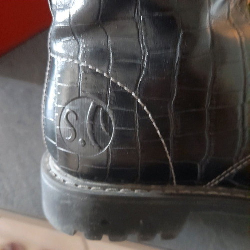 S.Oliver boots used, size 37, black