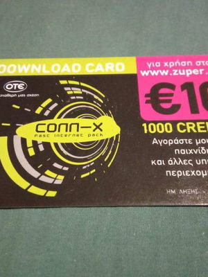 Conn-x otenet card dummy new