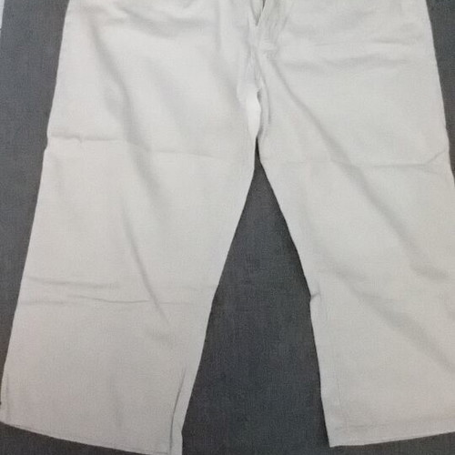 Women's Elastic Capri Pants used, beige, size 6XL