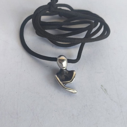 Silver handmade pendant like new