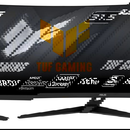 Monitors Asus TUF Gaming VG27WQ1B 27" και VG32VQ1B 32" μεταχειρισμένα