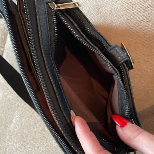Banana bag used, black in perfect condition