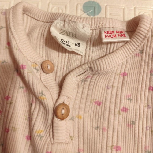 Zara pajamas 86 cm 12-18 M like new
