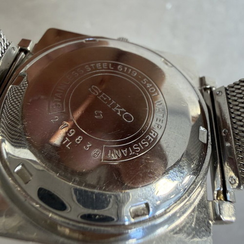 Seiko 5 TV Vintage Automatic watch, 21 Jewels, 1974