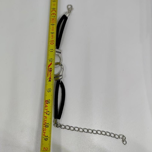 Freedom bracelet with handcuffs unisex, like new