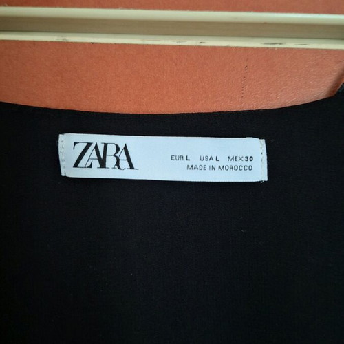 Zara evening blouse like new, cropped size M