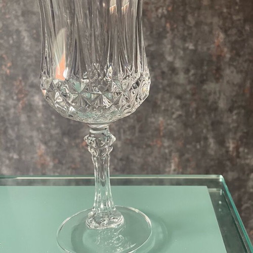 Cristal d’ Arques Longchamp Water Glasses set of 6 new