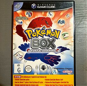Pokemon Box Ruby & Sapphire Gamecube