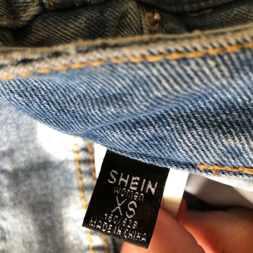 Shein women's blue jeans like new, size XS/S