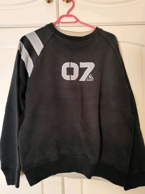 Men's sweatshirt used, size L, black and gray