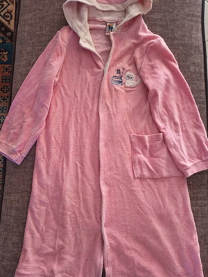Children's bathrobe with hood used