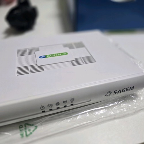 ADSL2+ Router Sagem Fast 2404/2444 new with Wi-Fi