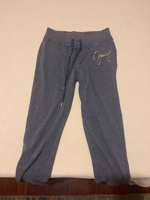 Juicy Couture tracksuit, size S, grey, gold logo