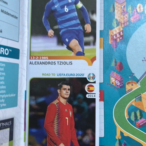 Panini Road to Euro 2020 Album new