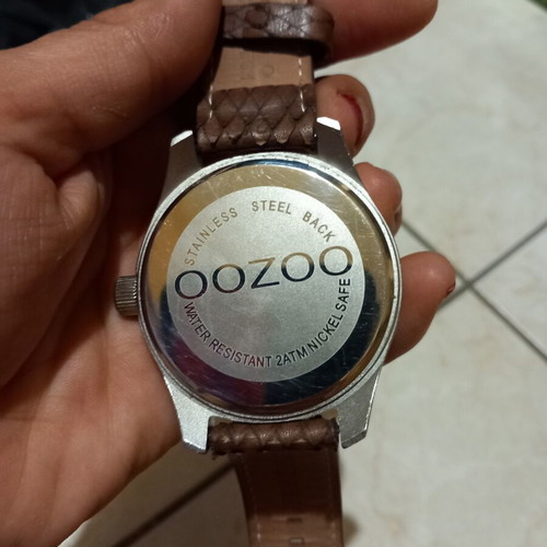 Oozoo men's watch like new, blue and brown