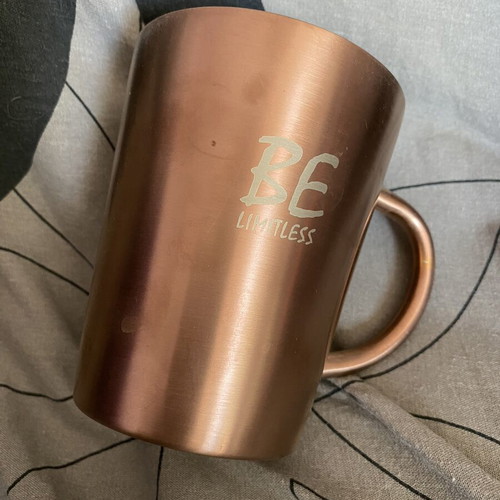 BE Limitless Thermal Metal Cup like new