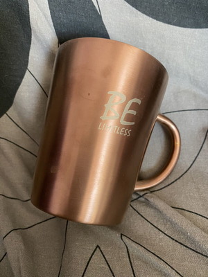 BE Limitless Thermal Metal Cup like new