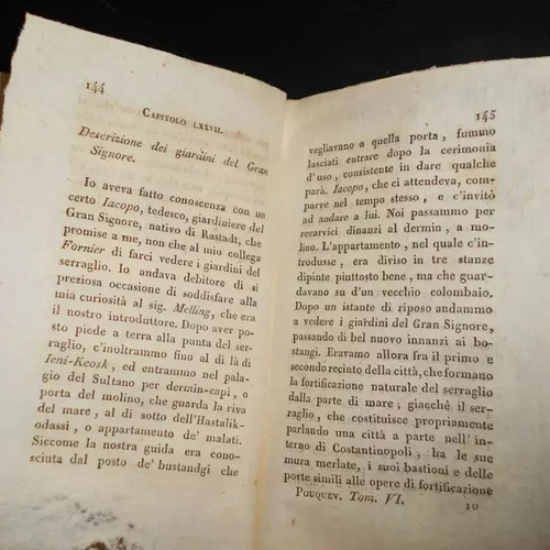1829 travel book used, history of Constantinople