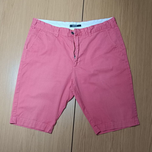 Legend World Wide men's chino shorts, salmon coral, size L