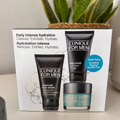 Clinique For Men Daily Intense Hydration Set new