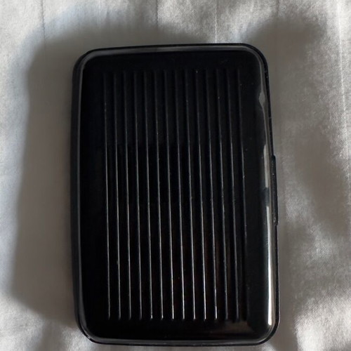 Card holder new, black, size 11x7