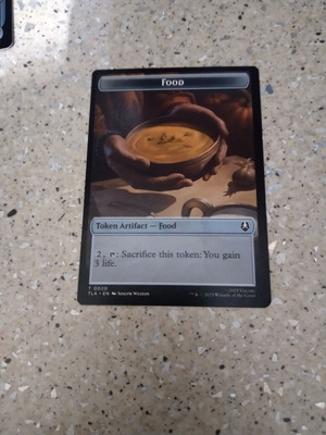 Magic the Gathering Food Token new