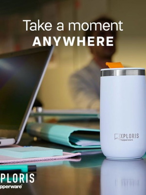 Xploris Thermos 350ml by Tupperware new