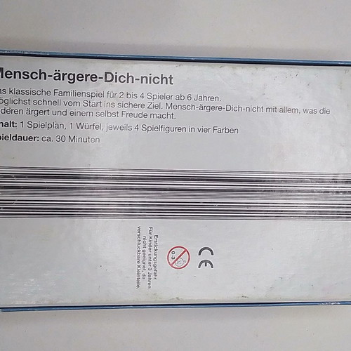 Mensch ärgere dich nicht board game used, complete