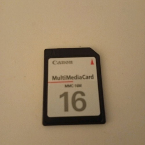 Canon Multi Media Card MMC-16M like new