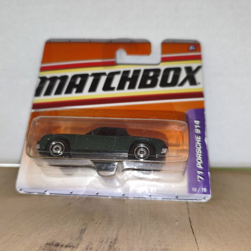 Matchbox Diecast Porsche 914 1971 New Sealed