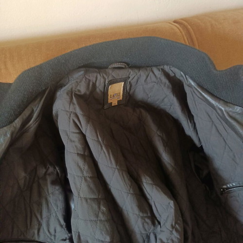 La Pelle leather men's jacket like new, size XXL, brown black