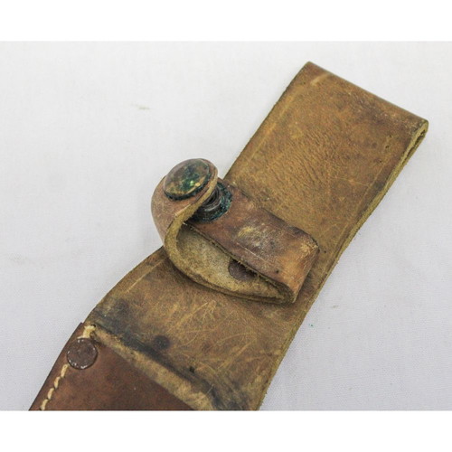 Leather sheath for commando combat knife 1970 used