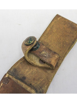 Leather sheath for commando combat knife 1970 used