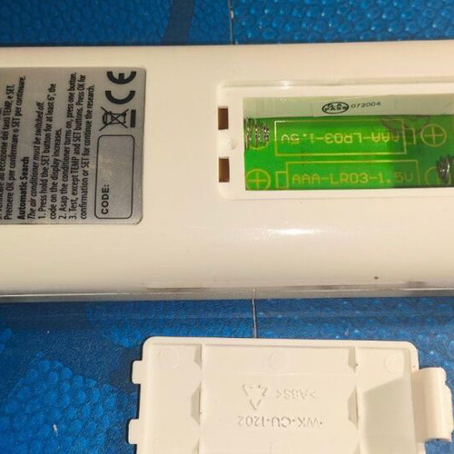 Universal A/C air conditioner remote control used for all air conditioners