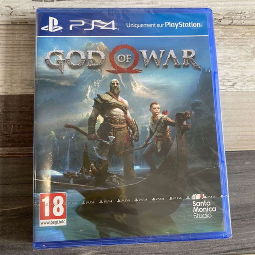 God of War PS4 sealed, new, French edition with multiple languages