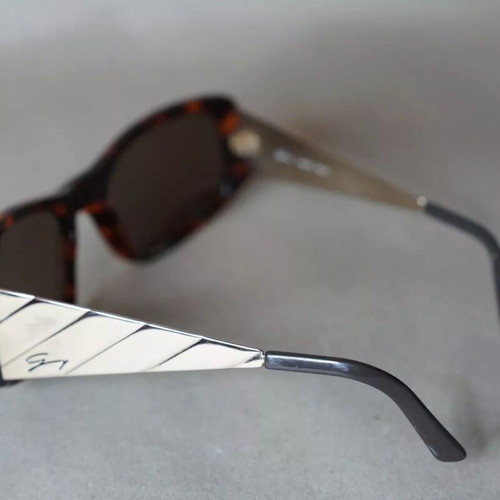 Genny 168 S sunglasses used, gold and brown