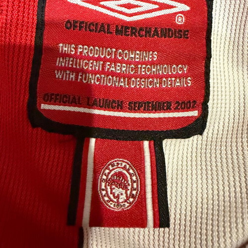 Olympiacos Umbro 2002-03 XL jersey new, authentic