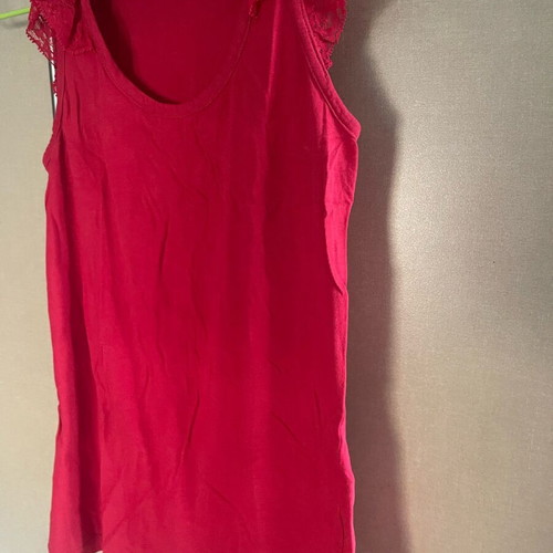 Women's blouse used, red, size XS