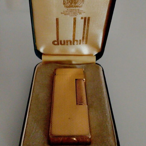 Dunhill lighter vintage full set from 1989, new