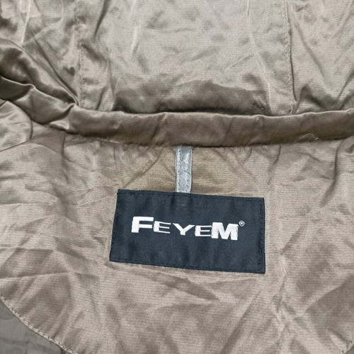 Feyem women's down jacket like new, size S, beige