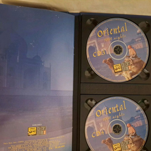 1001 Oriental Nights box set 4 CD used