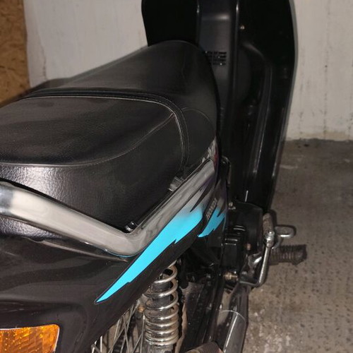 Honda Astra 100 moped refurbished, black, 97 cc, 1999