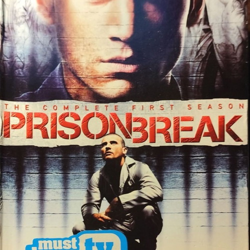 Prison Break DVD used, the complete first season, 6-disc set, English subtitles