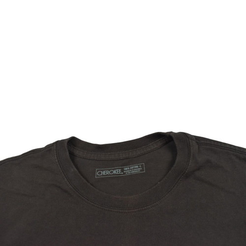 Vintage Cherokee plain brown T-shirt used, size large
