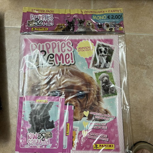 Panini Starter Pack Puppies and Me new