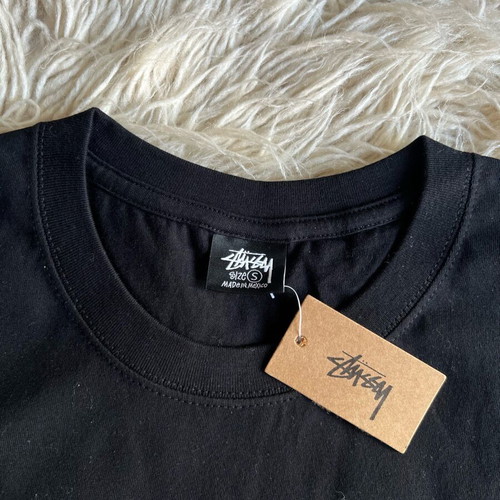 Stussy Stock Crown Tee size S new, black