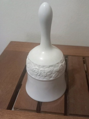Porcelain bell used, very good condition