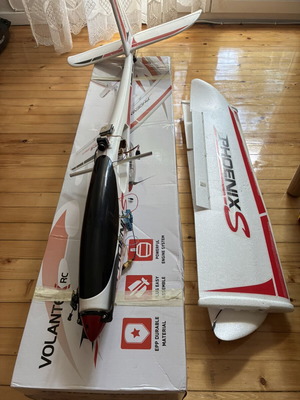 Volantex Phoenix S 1600mm FPV analog RC airplane like new