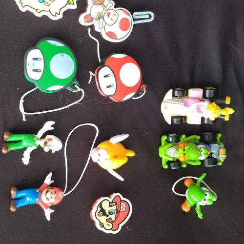 Super Mario figures like new, set